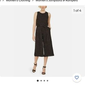 Polka-Dot Jumpsuit